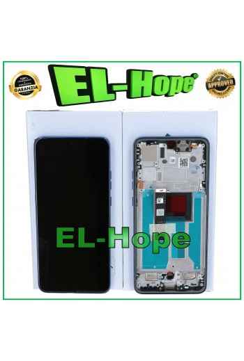 DISPLAY ORIGINALE SERVICE MOTOROLA MOTO EDGE 50 NEO XT2409 TOUCH FRAME BLU