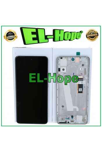 DISPLAY OLED TOUCH FRAME ORIGINALE SERVICE MOTOROLA MOTO EDGE 30 XT2203 SILVER