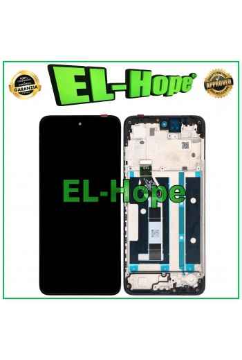 DISPLAY LCD + FRAME PER MOTOROLA MOTO E15 XT2523-6 TOUCH SCREEN VETRO SCHERMO