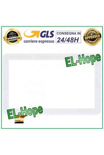 TOUCH SCREEN VETRO MEDIACOM I10C3G M-MPI10C3G SmartPad i10 3G ORIGINALE BIANCO
