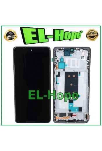 DISPLAY OLED FRAME PER XIAOMI MI 11T 21081111RG /11T PRO 2107113SG TOUCH VETRO