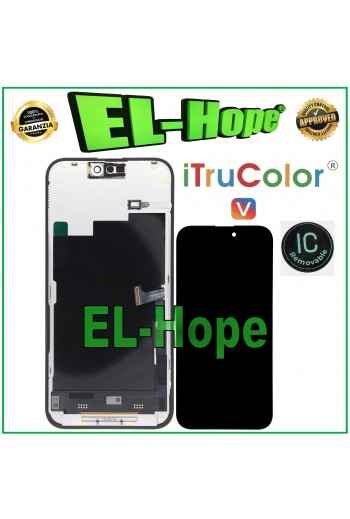DISPLAY LCD iTruColor INCELL PER APPLE IPHONE 15 PRO MAX TOUCH VETRO SCHERMO