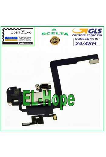 FLAT FLEX SENSORE PROSSIMITA' APPLE IPHONE 11 PRO ALTOPARLANTE SPEAKER MICROFONO