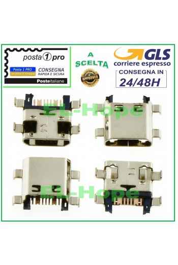 CONNETTORE RICARICA SAMSUNG G350 G355H G386F G530 G531F J700 S7580 CARICA USB
