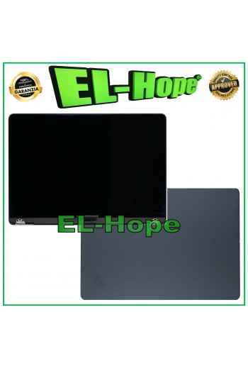 DISPLAY LCD PER APPLE MACBOOK AIR 13.6 M2 2022 A2681 SCHERMO NERO MEZZANOTTE