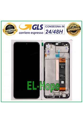 DISPLAY LCD TOUCH FRAME ORIGINALE SAMSUNG GALAXY M33 5G 2022 SM-M336B FLAT M236B