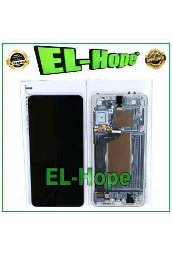 DISPLAY FRAME TOUCH ORIGINALE SAMSUNG GALAXY S25 EDGE SM-S937 TITANIUM SILVER