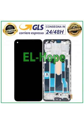 DISPLAY LCD TFT FRAME PER ONEPLUS NORD CE 2 5G IV2201 TOUCH VETRO SCHERMO