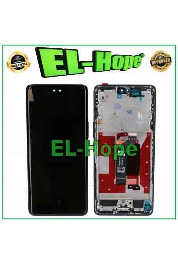 DISPLAY LCD OLED FRAME PER HONOR 200 PRO ELP-AN00 NX9 TOUCH SCREEN VETRO NERO
