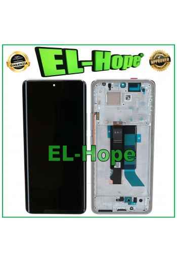 DISPLAY OLED + FRAME PER XIAOMI POCO X7 5G 24095PCADG LCD TOUCH VETRO SILVER
