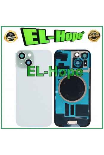 CASE VETRO SCOCCA POSTERIORE BACK COVER + MAGSAFE PER IPHONE 15 VERDE