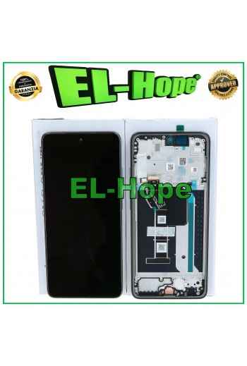DISPLAY LCD FRAME ORIGINALE SERVICE MOTOROLA MOTO G56 XT2529 TOUCH SCHERMO VERDE