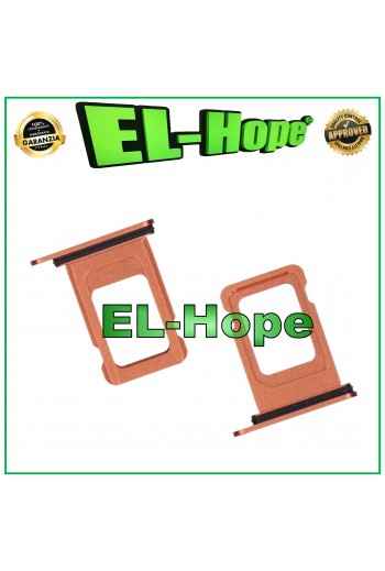 SLOT CARRELLO VANO PORTA SCHEDA ALLOGGIO NANO SIM PER IPHONE 17 PRO ARANCIONE