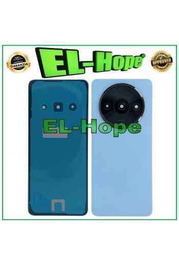 COPRI BATTERIA PER XIAOMI REDMI A3 23129RN51X SCOCCA COPERCHIO POSTERIORE BLU