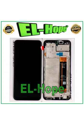 DISPLAY TOUCH FRAME PARI ORIGINALE SAMSUNG GALAXY A23 5G SM-A236U B FLAT TM V00