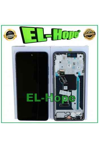 DISPLAY LCD FRAME ORIGINALE SERVICE MOTOROLA MOTO G56 XT2529 TOUCH SCHERMO BLU