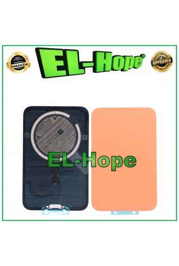 VETRO SCOCCA POSTERIORE CASE + MAGSAFE PER IPHONE 17 PRO MAX ARANCIONE COSMICO