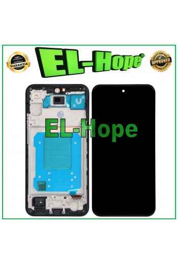 DISPLAY LCD TFT + FRAME PER SAMSUNG GALAXY M35 5G SM-M356B TOUCH SCREEN NERO