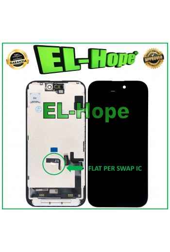 DISPLAY LCD SOFT OLED PER APPLE IPHONE 15 TOUCH SCREEN VETRO GX ORIGINALE