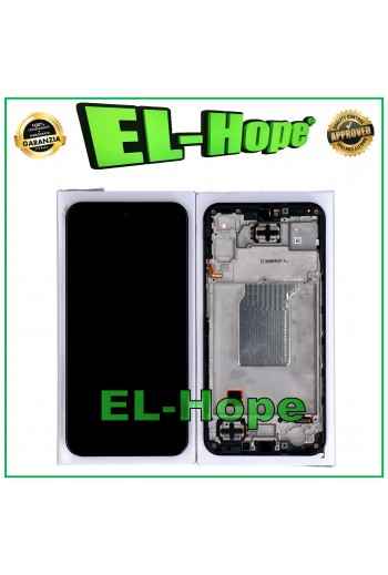 DISPLAY LCD ORIGINALE + FRAME SAMSUNG GALAXY M35 5G SM-M356B TOUCH SCREEN NERO