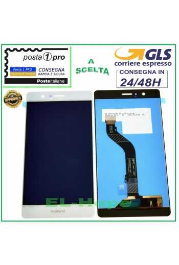 DISPLAY LCD PER HUAWEI P9 LITE VNS-L31 L23 L21 TOUCH SCREEN SCHERMO VETRO BIANCO