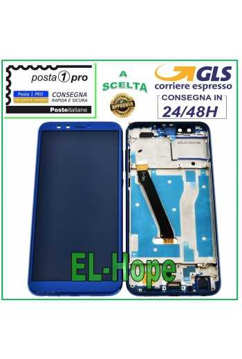 DISPLAY LCD TOUCH SCREEN FRAME PER HUAWEI HONOR 9 LITE LLD-L31 AL00 AL09 BLU