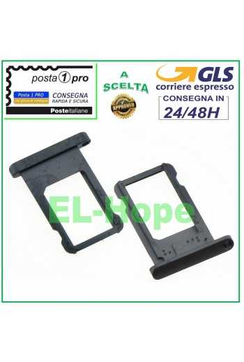 SLOT CARRELLO VANO PORTA NANO SIM CARD ALLOGGIO SCHEDA APPLE IPAD 5 AIR GRIGIO