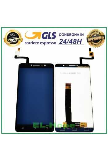 DISPLAY LCD PER ALCATEL ONE TOUCH A3 XL 6.0" OT 9008D 9008X TOUCH SCREEN NERO