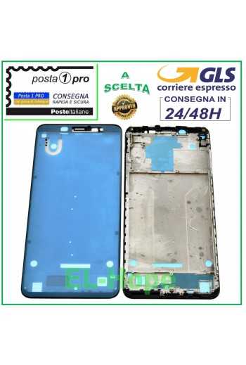 MIDDLE FRAME TELAIO CORNICE LATERALE LCD PER XIAOMI REDMI NOTE 5 M1803E7SG NERO