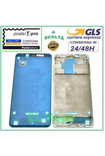 MIDDLE FRAME TELAIO CORNICE LATERALE LCD X XIAOMI REDMI NOTE 5 M1803E7SG BIANCO