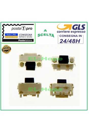 TASTO MICRO SWITCH ACCENSIONE ON OFF VOLUME PER TABLET MEDIACOM  2X4X3,5 mm  