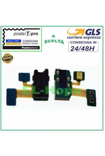 FLAT JACK AUDIO CUFFIE SAMSUNG GALAXY J3 2017 J330 J330 J5 FLEX CABLE MICROFONO