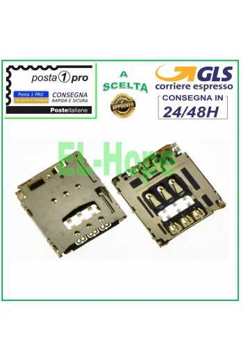 LETTORE SIM PER ASUS ZENPAD 8.0 Z380KL P024 RICAMBIO SLOT CARD ALLOGGIO SCHEDA 