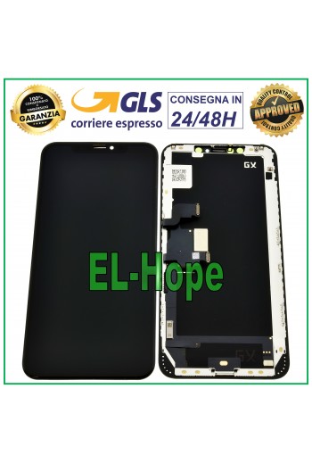 DISPLAY LCD OLED APPLE IPHONE XS MAX TOUCH SCREEN SCHERMO VETRO GX ORIGINALE