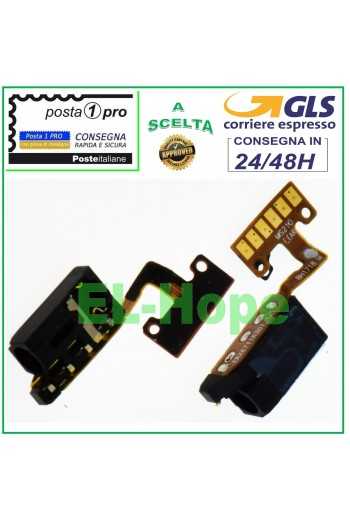 FLAT FLEX CABLE AURICOLARE JACK AUDIO CUFFIA CUFFIE PER LG K4 2017 LG-M160 M160