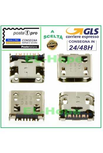 CONNETTORE RICARICA SAMSUNG S3350 S3850 S5330 S5360 S5570 I9250 B7350 B2710 USB