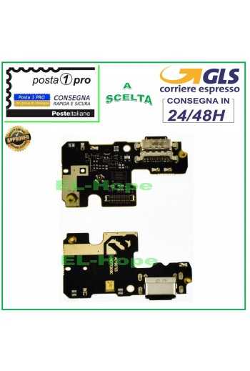 CONNETTORE RICARICA FLAT FLEX XIAOMI MI A3 CC9E MICROFONO DOCK PCB TYPE C CARICA