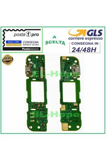 CONNETTORE RICARICA HTC DESIRE 626 626G + MICROFONO DOCK PCB MICRO USB CARICA 