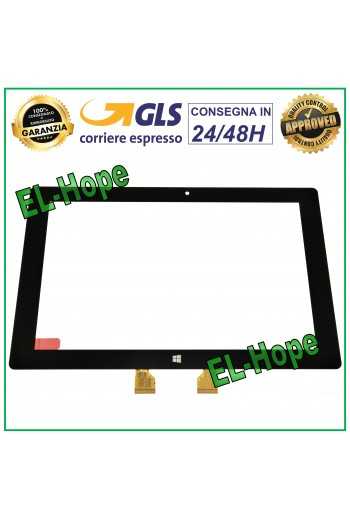 TOUCH SCREEN VETRO MEDIACOM WINPAD 10.1 M-WPW100 WPW100E WPW101 WPW101E NERO