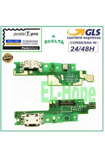 CONNETTORE RICARICA XIAOMI REDMI 4X (5.0) MICROFONO DOCK PCB MICRO USB CARICA