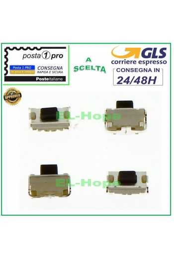 TASTO MICRO SWITCH ACCENSIONE ON OFF VOLUME MEDIACOM M-MP7S2B3G 7S2B3G 2X4X3,5mm