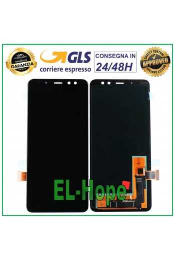 DISPLAY LCD OLED PARI ORIGINALE SAMSUNG GALAXY A8 SM A530F TOUCH SCHERMO VETRO