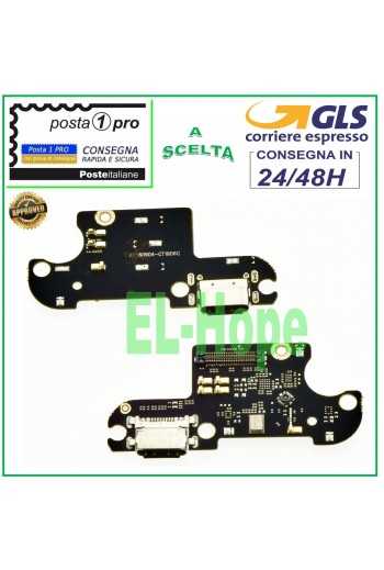 CONNETTORE RICARICA XIAOMI MI 8 LITE MICROFONO DOCK JACK PCB TYPE C CARICA