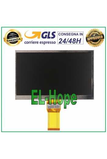 DISPLAY LCD PER TABLET LISCIANI MIO TAB MP0100770 ORIGINALE SCHERMO MONITOR 7,0"