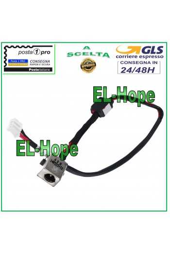 CONNETTORE ALIMENTAZIONE DC POWER JACK PJ901 ACER ASPIRE E5-571 50.ML9N2.002