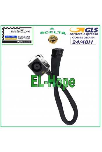 CONNETTORE ALIMENTAZIONE DC POWER JACK NOTEBOOK HP PROBOOK 450 G2 FLEX CHARGE