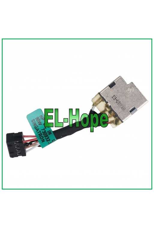 Steckverbinder Di Netzteil Dc POWER JACK HP Pj969 Pavilion 15 - Foto 4