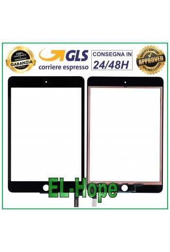 TOUCH SCREEN PER APPLE IPAD MINI 4 WIFI 3G A1538 A1550 VETRO NERO 