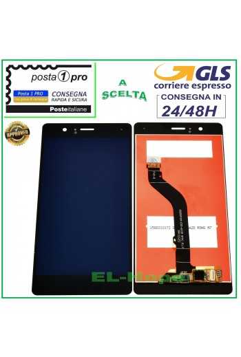 DISPLAY LCD PER HUAWEI P9 LITE VNS-L31 L23 L21 TOUCH SCREEN SCHERMO VETRO NERO