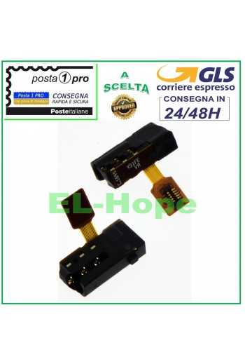 FLAT FLEX CABLE AURICOLARE JACK AUDIO CUFFIE PER HUAWEI P9 LITE VNS-L31 L23 L21